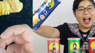 Harta karun dapat ditemukan di keripik kentang Ultraman! Fat Xiaowei membuka 6 kotak berturut-turut 