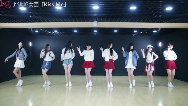 【กลุ่มศิลปินหญิง SING】ฉบับห้องฝึกซ้อมของเพลง "Kiss Me" (แบบ 8 คน) 4K 60FPS