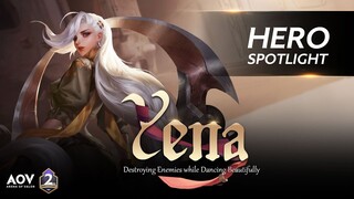 Destroying enemies while dancing beautifully - Yena Hero Spotlight - Garena AOV