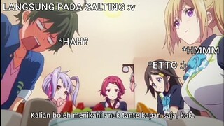 KETIKA EMAK LU KEPO SIAPA YANG LU SUKAI...😊 || JEDAG JEDUG ANIME || MUSAIGEN NO PHANTOM