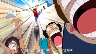 luffy ditembak malah bilang Jangan mengagetkan ku!