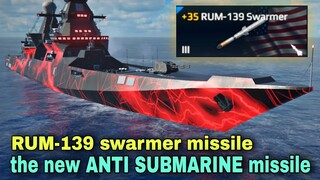 Modern Warships: the new ANTI SUBMARINE Missile in Modern Warships game.