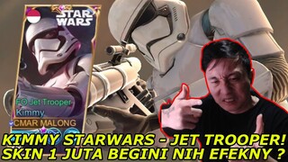 KIMMY STARWARS JET TROOPER! SKIN 1 JUTA EFEKNYA BIKIN GW MENGGILA ASLI! BANTAI!