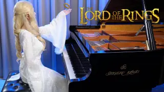 【Have you ever seen the elves play the piano? ] The Lord of the Rings theme song "Concerning Hobbits