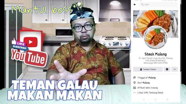 REVIEW KULINER MALANG : STEAK AYAM, BAKSO BKR, MAKARONI, SPAGHETTI BY STEAK MALANG & BAKSO BAKAR AB