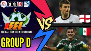 FIFA 14: FFI World Cup 2023 | England VS Mexico (Group D)