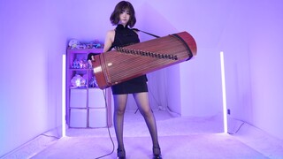 当我给古筝通电⚡这才是真正带派的音乐！