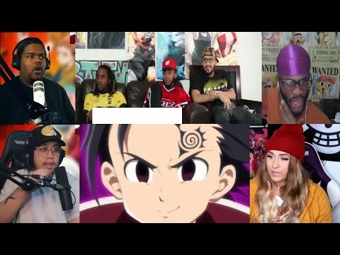 SEVEN DEADLY SINS EPISODE 2X1 REACTION MASHUP!!