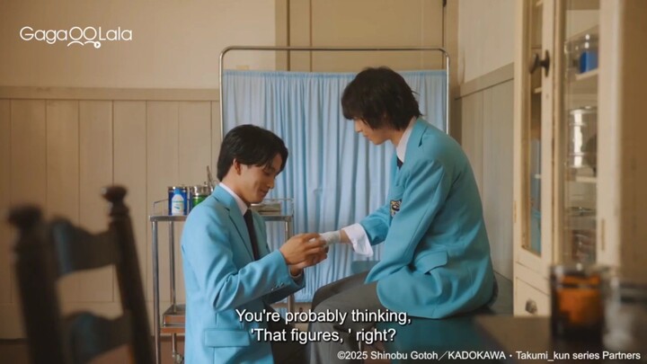 The school doesn't have a nurse to treat wounds, you need a boyfriend to take care of it, clearly!