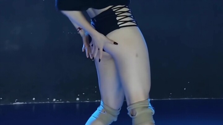 Young lady's hot dance