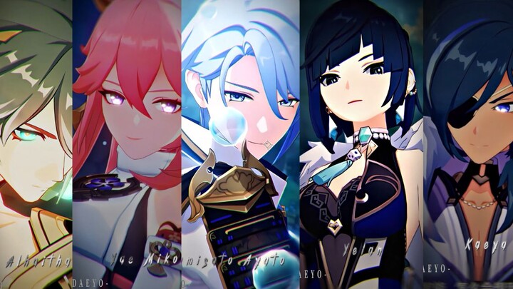 The combined cunning of these five is way more than the amount of food Paimon eats.