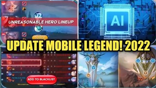 UPDATE BARU MOBILE LEGEND 2022 !! FITUR BARU BISA KABUR DARI TEAM YG NGETROLL !