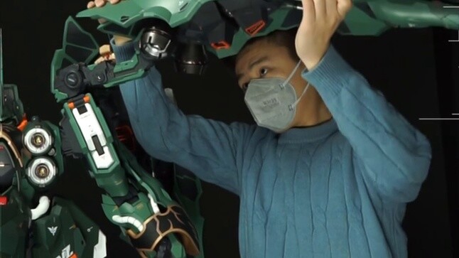 1/24 Kshatriya assembly, movable demonstration. If you like it, please give it a thumbs up~