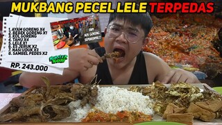 PEDESNYA GADA OTAK NEX CARLOS PERNAH KESINI ⁉️ MUKBANG PECEL LELE TERPEDAS DI DUNIA PORSI JUMBO ‼️