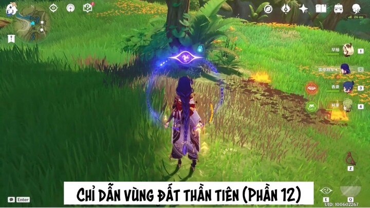 [Genshin 3.0] Khám phá Map mới - vùng đất tiên (Phần 12)