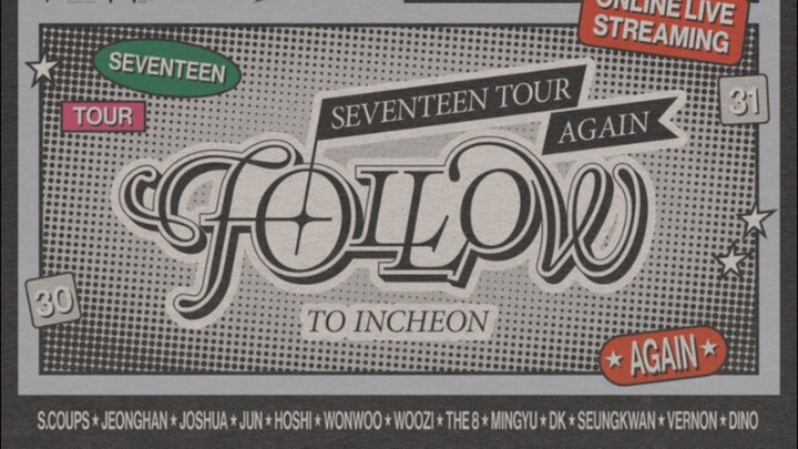 SEVENTEEN Tour 'FOLLOW' Again To Incheon (2024)