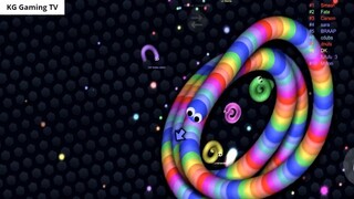 Slither.io A.I. 160,000+ Score Epic Slitherio Gameplay 15