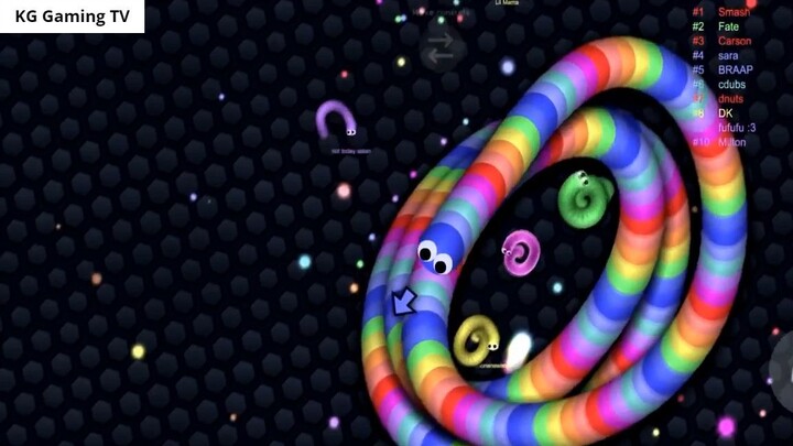 Slither.io A.I. 160,000+ Score Epic Slitherio Gameplay 15