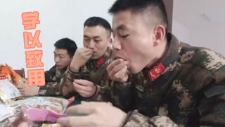 兵哥哥的“节前训练”，针不戳啊针不戳！