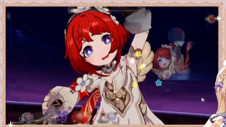 [ Honkai Impact Starry Sky Railway / Cooked Meat] Tsukimiya Kanon passed the 3.3 Eigler boss battle: