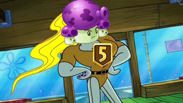 Mr. Big Spray Mushroom, do you feel much better now that you’ve reached Level 5?