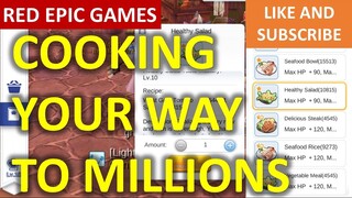 RAGNAROK MOBILE: COOKING YOUR WAY TO MILLIONS