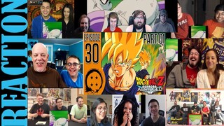 DragonBall Z Abridged: Episode 30 Part 1 REACTIONS MASHUP