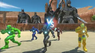 Batman VS Iron Man - Animal Revolt Battle Simulator