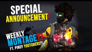 WEEKLY SPECIAL MONTAGE? UPDATES! [ Rules of Survival ] ( #23 )