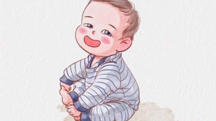Ghi lại khoảnh khắc bé cưng lần đầu biết ngồi, biểu cảm tự hào không giấu nổi; xem đến cuối cùng tôi