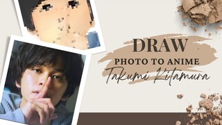 Draw Photo to Anime_Takumi Kitamura_Part 3