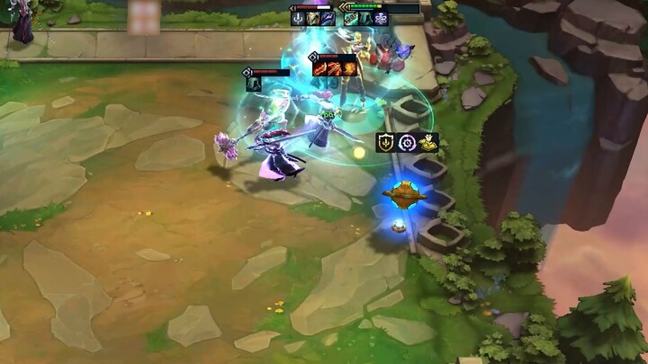 Samsung Akali, 1v9 sangat keren!