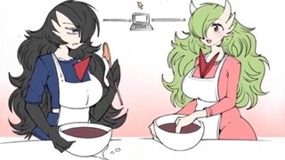 Persamaan dan perbedaan kepribadian... keduanya adalah Gardevoir! 【Sulih suara komik SaltyXodium】