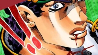 Jotaro’s last stop, comparison between animation and comics