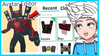 BUAT AKUN ROBLOX UNTUK SPEAKER MAN TITAN! MAHAL BANGET