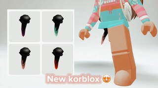 NEW KORBLOX UPDATE IN ROBLOX 😱😍💅