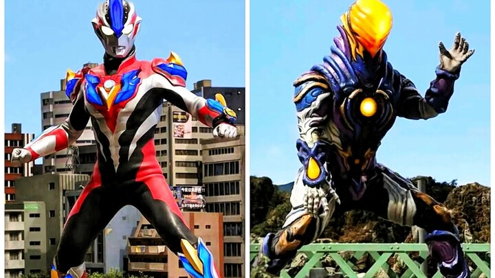 【Efek Khusus Fantasi】Ultraman Generasi Baru Bertukar TV Binatang Buas Terakhir