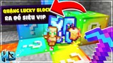 Minecraft, Nhưng Khoáng Sản Là Lucky Block!! Đào Quặng Lucky  Ra Đồ SIÊU VIP??