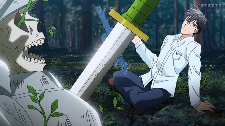 Around 40 Otoko no Isekai Tsuuhan episode 1 Sub Indo