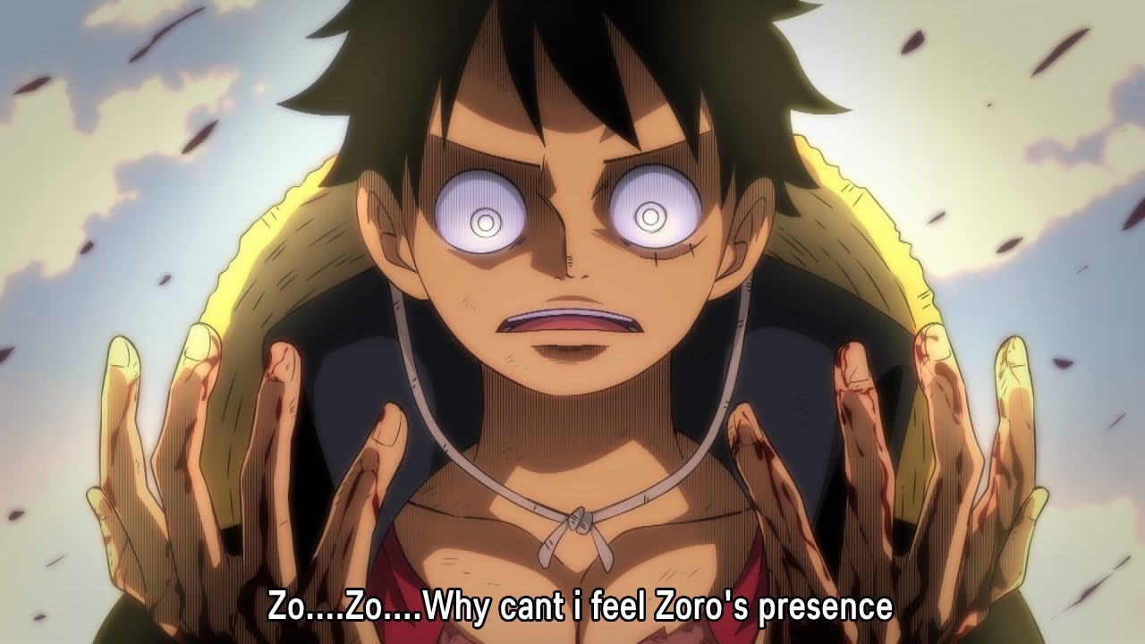 Luffy Finds Out Zoro Is Dead One Piece Bilibili