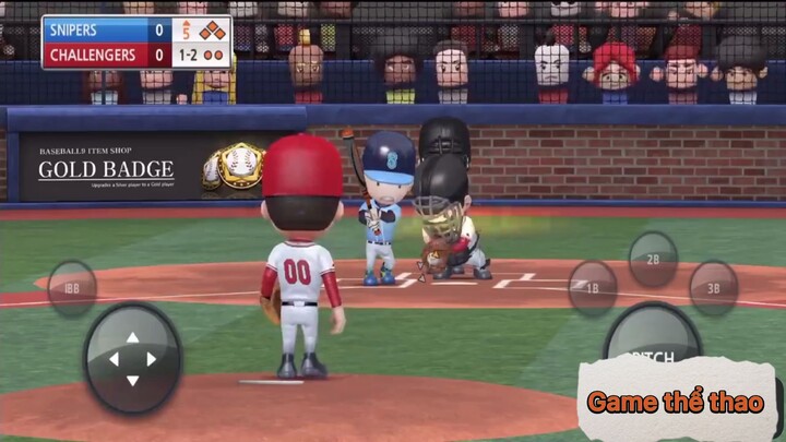 Game thể thao - Baseball 9 Mod Full 3D - P.Cuối