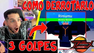 😱 COMO DERROTAR AL BOSS RIMUMU EN ANIME FIGHTING SIMULATOR ROBLOX *UPDATE* RIMURU *ACTUALIZACION*