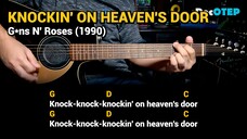 Knockin' On Heaven's Door - Guns N' Roses (1991) Easy Guitar Chords Tutorial with Lyrics Part 1