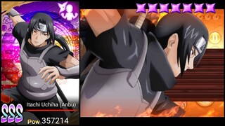 Itachi Uchiha (Anbu) Ability Showcase | Naruto X Boruto Ninja Voltage