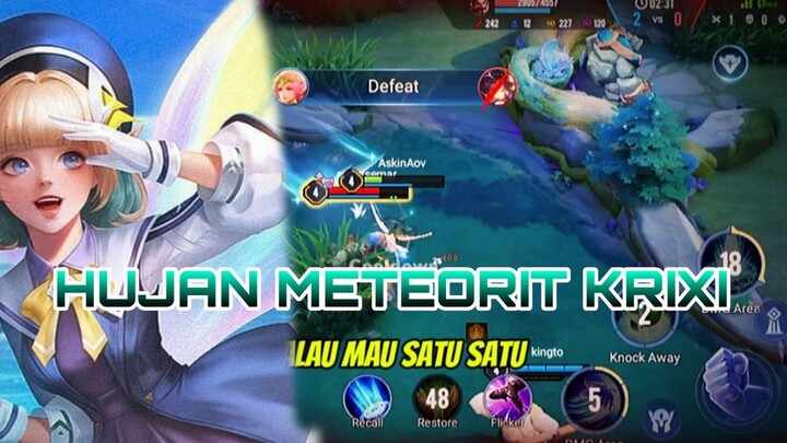 HUJAN METEORIT KRIXI