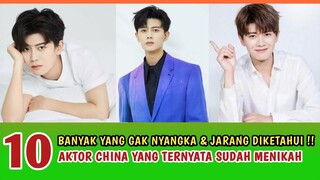 GAK NYANGKA!!! 10 AKTOR CHINA POPULER INI TERNYATA SUDAH MENIKAH