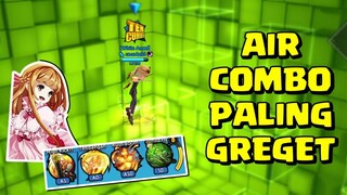 lost saga origin Peterpan hero air combo paling ngeri + guide combo