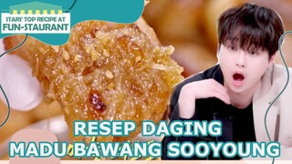 Resep Daging Madu Bawang Sooyoung |Fun-Staurant|SUB INDO/ENG|220729 Siaran KBS World TV|
