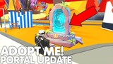 😱*NEW LEAKED* PORTAL UPDATE REVEALED!👀ADOPT ME NEW HUGE UPDATE RELEASE + NEW PETS?! ROBLOX