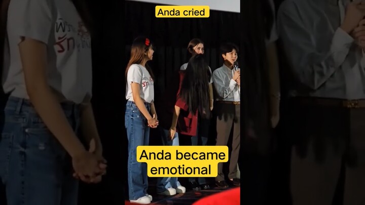 Anda became emotional during love senior special #andalookkaew